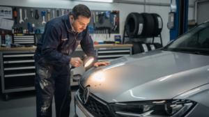 Hagelschaden am Auto